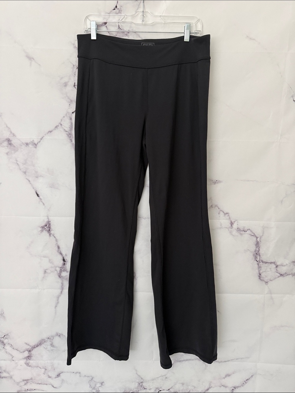 ATHLETA Revelation Supplex Flare Yoga Pants Black Size XL - Picture 3 of 9